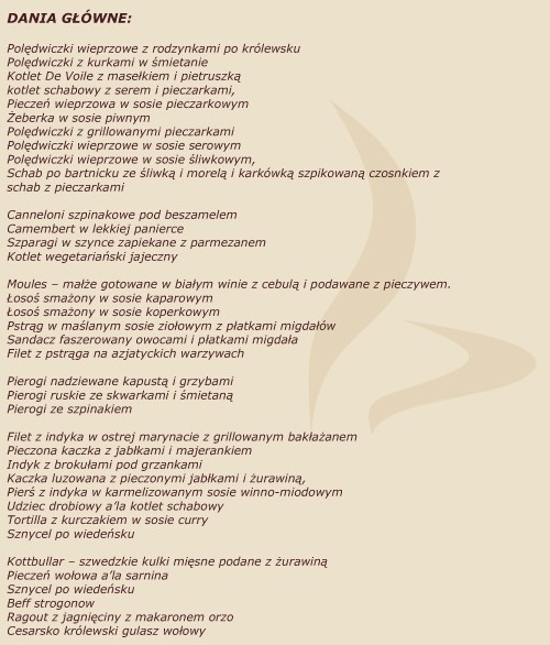 dania glowne